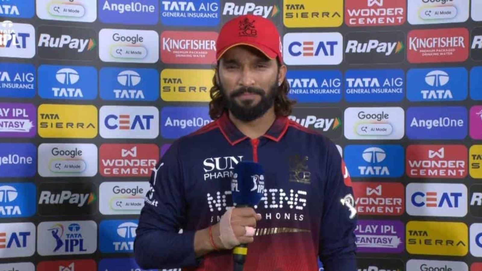 After narrow win over MI, RCB skipper Rajat Patidar makes honest admission: 'don't think we deserved to win' RCB skipper Rajat Patidar in this frame. (Screengrab)