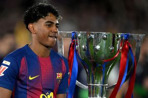 Watch: Barcelona star Lamine Yamal provokes Real Madrid fans with controversial shirt during title parade SportsTak