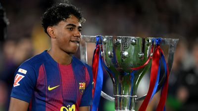 Watch: Barcelona star Lamine Yamal provokes Real Madrid fans with controversial shirt during title parade Barcelona star Lamine Yamal provokes Real Madrid fans with controversial shirt during title parade