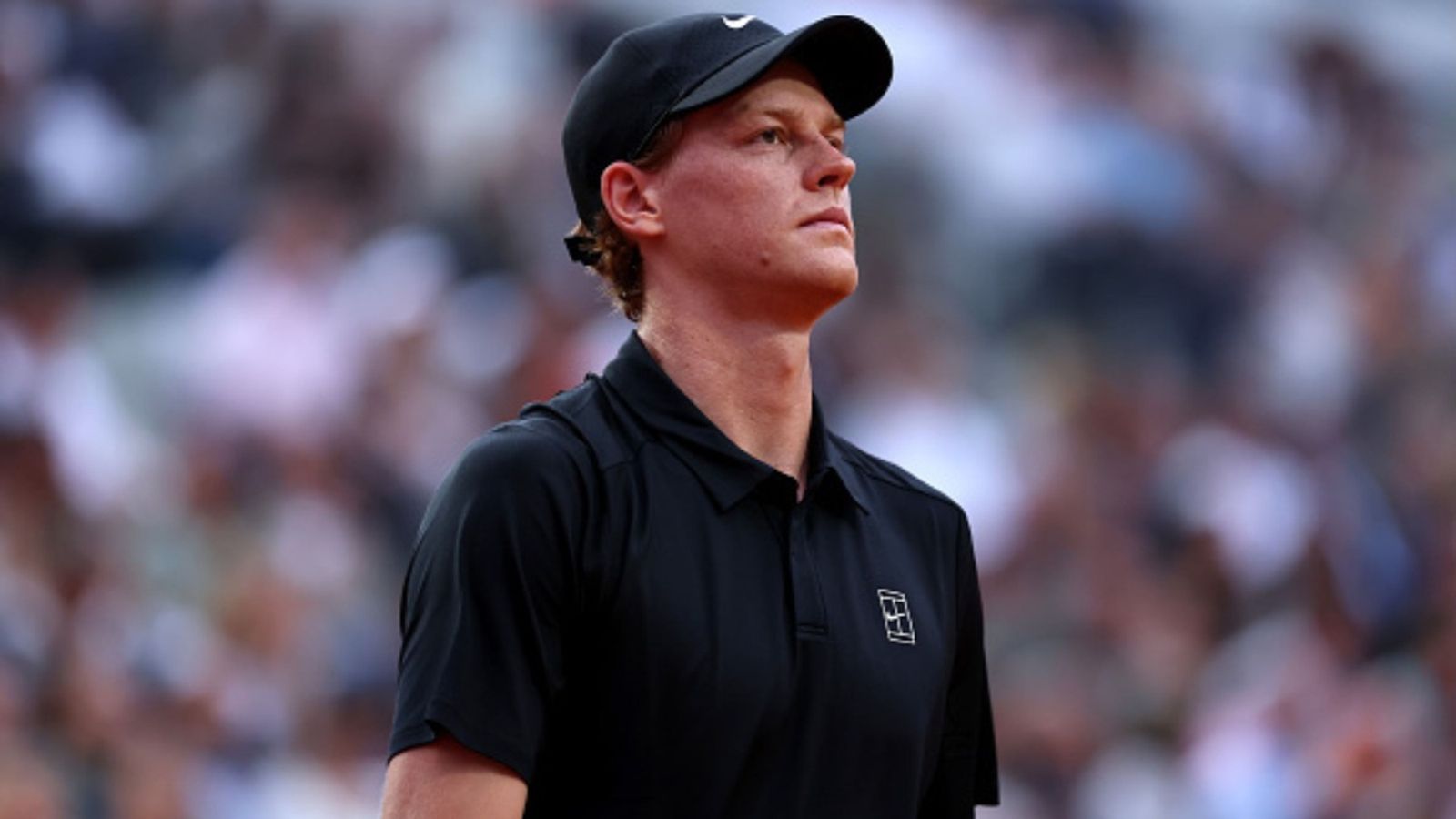 Watch: Jannik Sinner clutches chest in terror; you won't believe what scared him Jannik Sinner in the frame (Image via Getty)
