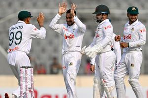 Najmul Hossain Shanto-Nahid Rana stars as Bangladesh seal historic win in first test against Pakistan SportsTak