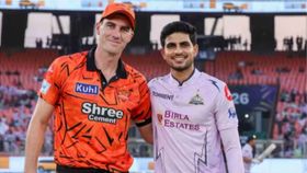 Pat Cummins and Shubman Gill Pat Cummins and Shubman Gill