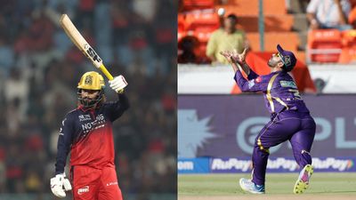 EXPLAINED: What if RCB vs KKR IPL 2026 clash gets washed out? How will it impact CSK-RR's playoff qualification hopes? RCB captain Rajat Patidar (L) and KKR skipper Ajinkya Rahane in frame. (X)