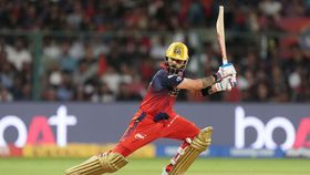 RCB superstar Virat Kohli in this frame. (X) RCB superstar Virat Kohli in this frame. (X)