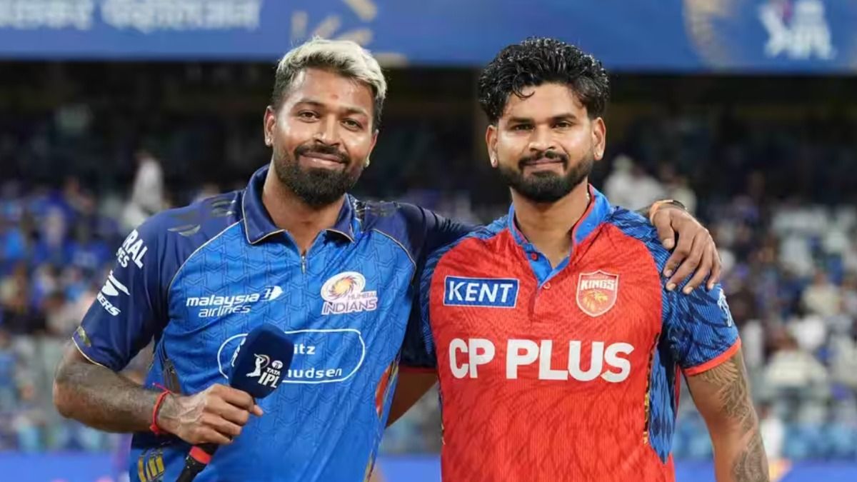 Hardik Pandya and Shreyas Iyer in this frame. (BCCI/IPL) Hardik Pandya and Shreyas Iyer in this frame. (BCCI/IPL)