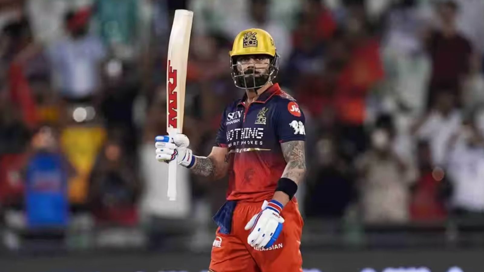 WATCH: Virat Kohli urged to 'play as long as possible' after scoring 9th IPL hundred in RCB's win over KKR Virat Kohli in this frame. (BCCI/IPL)