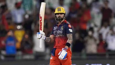 WATCH: Virat Kohli urged to 'play as long as possible' after scoring 9th IPL hundred in RCB's win over KKR Virat Kohli in this frame. (BCCI/IPL)