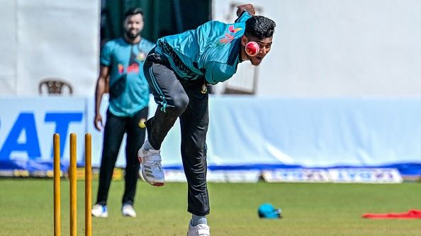 Bangladesh's Nahid Rana in this frame. (Getty)