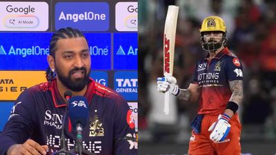 After win vs KKR, Krunal Pandya says 'I told you so' over Virat Kohli prediction Krunal Pandya and Virat Kohli in this frame. (X)