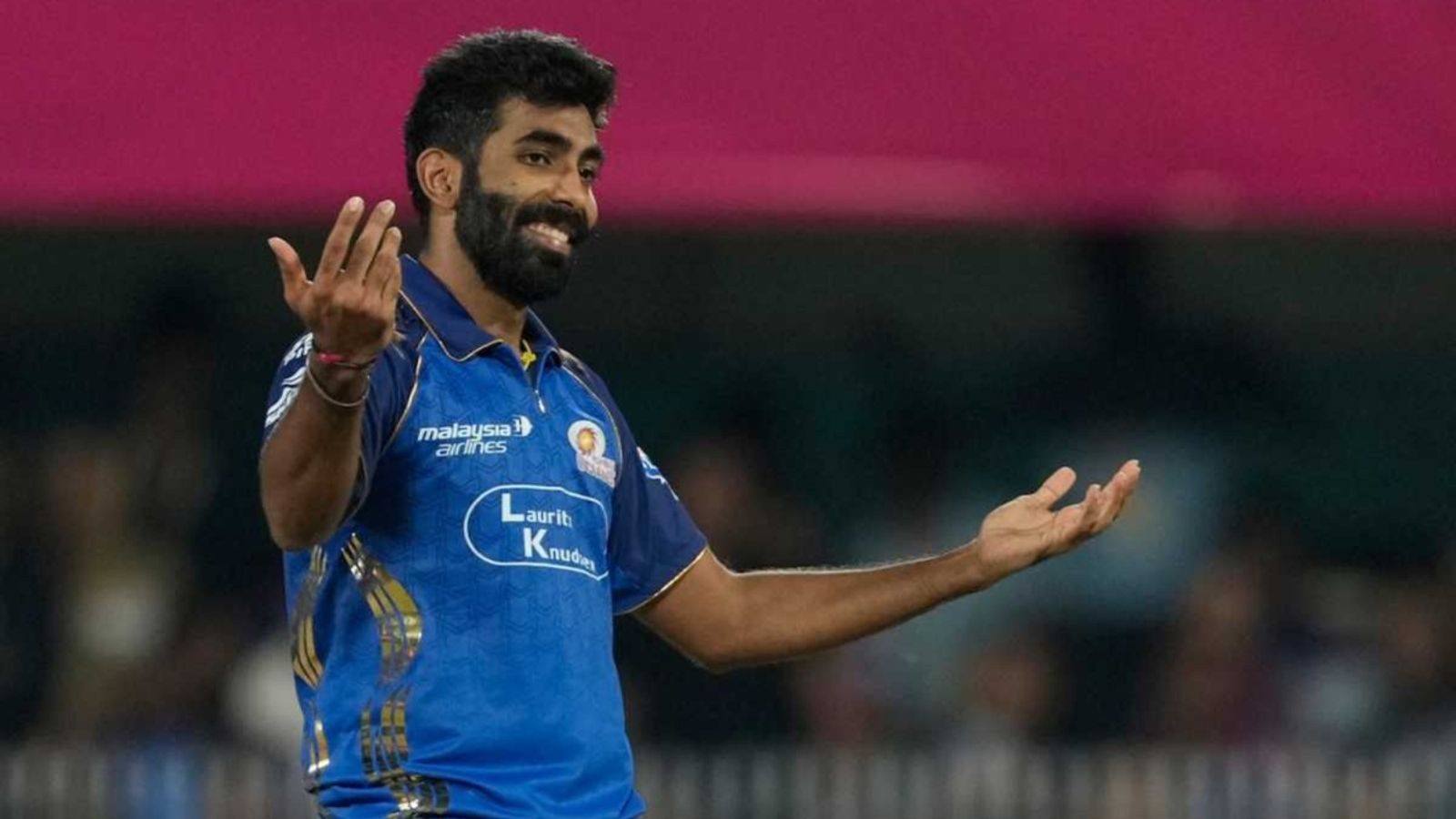 'I didn't think that I'll be a Test captain before': Japrit Bumrah opens up on leading MI for the first time Jasprit Bumrah in this frame. (X)