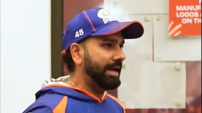 Rohit Sharma trolls himself after struggling knock vs PBKS, says 'I was enjoying my bit of Test cricket' Rohit Sharma in this frame. (Screengrab)