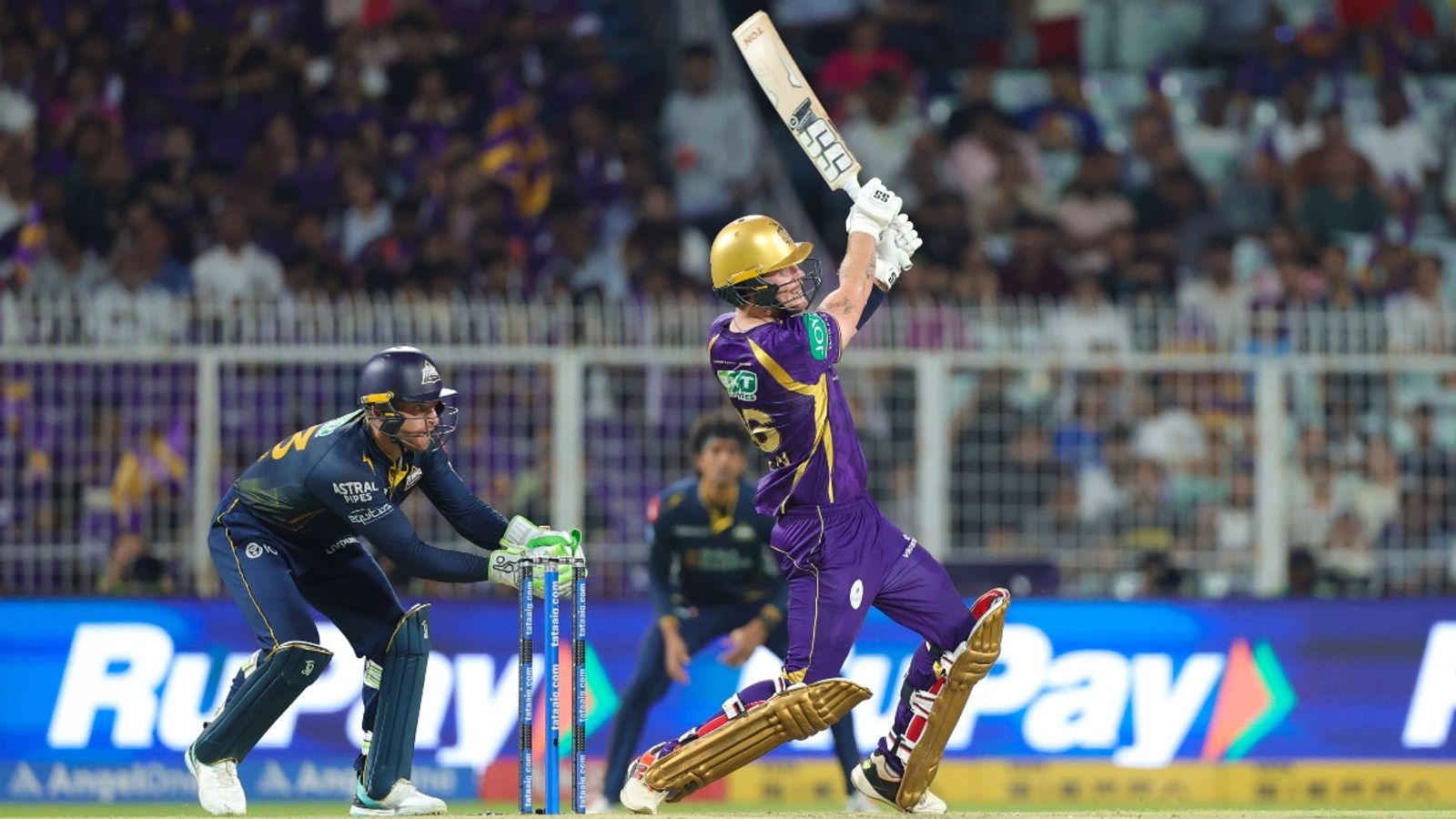 Finn Allen scripts history with six-laden blistering 35-ball 93 during KKR vs GT IPL 2026 clash Kolkata Knight Riders' star opener Finn Allen (R) in this frame. (IPL)