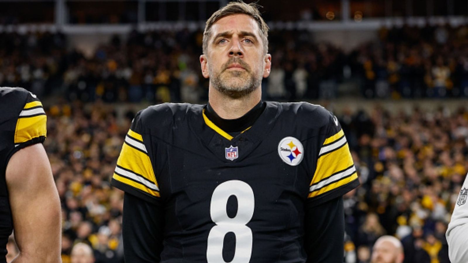 Aaron Rodgers shocks NFL with bombshell deal with Steelers Aaron Rodgers in the frame (Image via Getty)