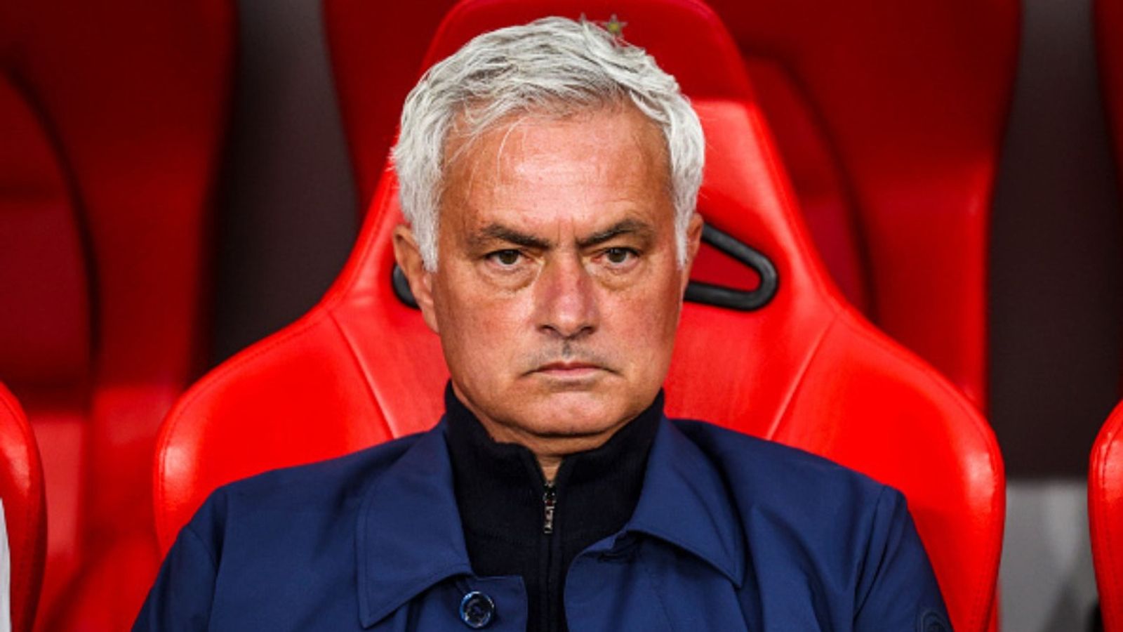 Mourinho’s historic unbeaten season ends in heartbreak; Benfica to play Europa League Jose Mourinho in the frame (Image via Getty)