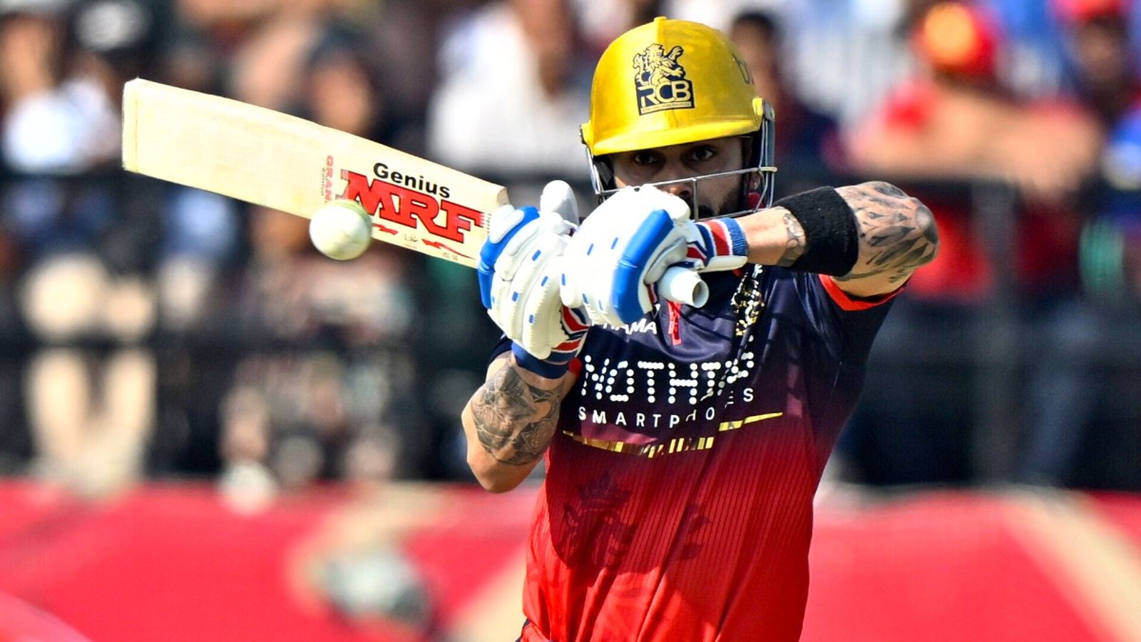 'Virat is the cricket equivalent of Cristiano': Former England captain's big words for Kohli RCB's batting maestro Virat Kohli in this frame. (X)