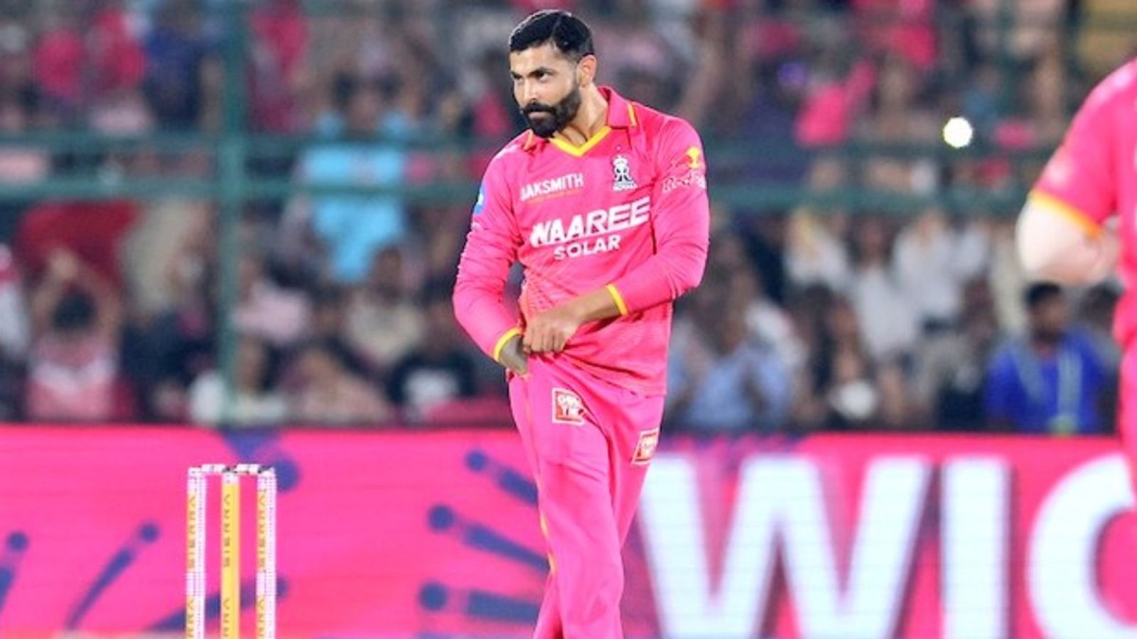 Revealed: Why Ravindra Jadeja isn't featuring in DC vs RR IPL 2026 clash RR's star all-rounder Ravindra Jadeja in this frame. (X)