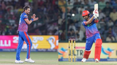 IPL 2026: Starc-Rahul's exploits sink RR by 5 wickets to keep DC's slim playoff hopes alive DC's Mitchell Starc (L) and KL Rahul in this frame. (IPL)