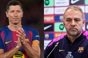 Flick admits brutal truth on Lewandowski replacement after shocking Barcelona exit SportsTak