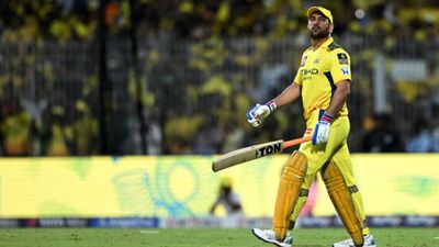 Big News: MS Dhoni likely to be present at Chepauk, but doubtful for SRH clash Mahendra Singh Dhoni in this frame. (X)