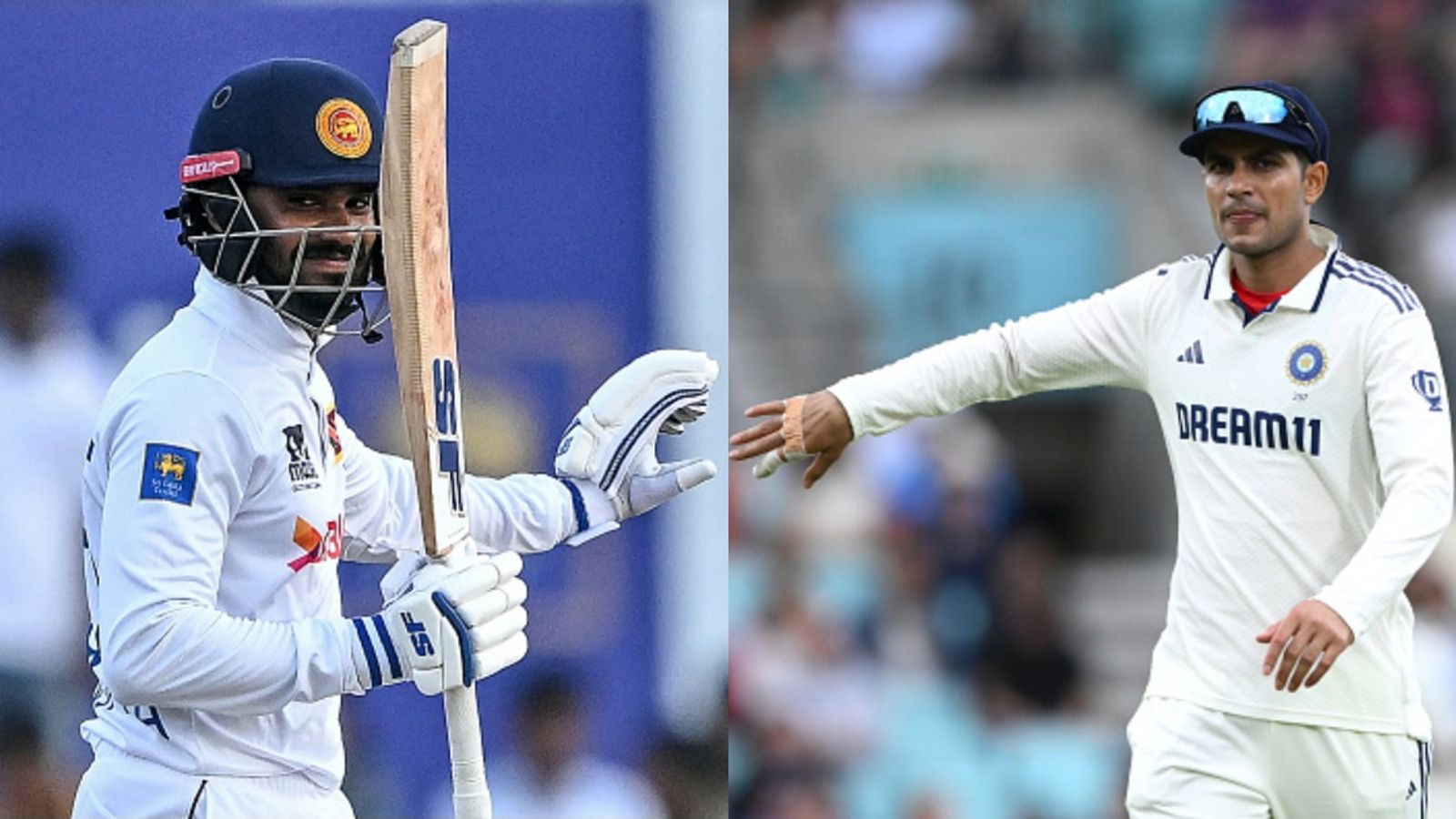Window for India versus Sri Lanka Test series disclosed as BCCI frets over T20Is scheduling Sri Lanka captain Dhananjaya de Silva (L) and India skipper Shubman Gill in this frame. (Getty)