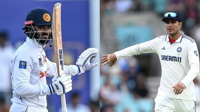Window for India versus Sri Lanka Test series disclosed as BCCI frets over T20Is scheduling Sri Lanka captain Dhananjaya de Silva (L) and India skipper Shubman Gill in this frame. (Getty)