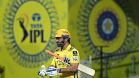 Former CSK captain MS Dhoni in this frame. (Getty) Former CSK captain MS Dhoni in this frame. (Getty)