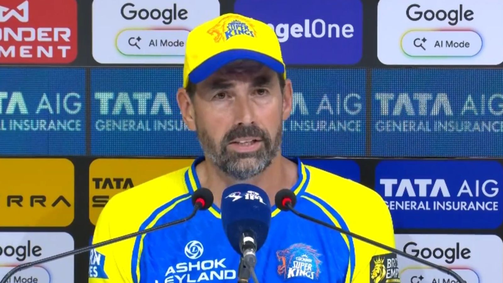 Is Stephen Fleming prepared to be sacked? 5-time IPL-winning CSK head coach says 'that's management's call' CSK head coach Stephen Fleming speaks during a press conference after loss in IPL 2026 clash to SRH in Chepauk on May 18.
