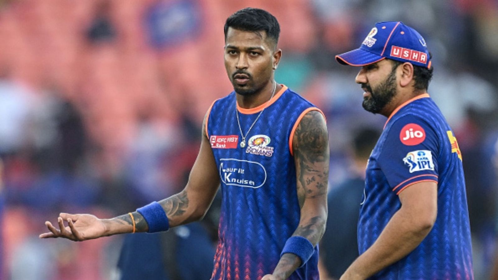Big update on Rohit Sharma, Hardik Pandya's fitness ahead of squad announcement for ODIs vs Afghanistan Mumbai Indians' captain Hardik Pandya (L) speaks with his teammate Rohit Sharma during warm up before the start of the IPL Qualifier 2 against Punjab Kings at the Narendra Modi Stadium in Ahmedabad on June 1, 2025.