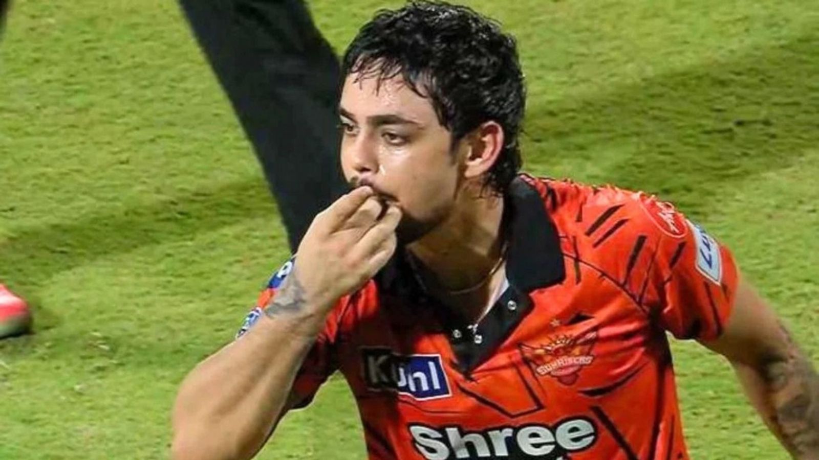 'Only thing louder than the whistles was...': Ishan Kishan's message on Instagram after 70-run knock to push CSK on brink of elimination SRH's Ishan Kishan whistles after win over CSK in Chepauk on May 18.