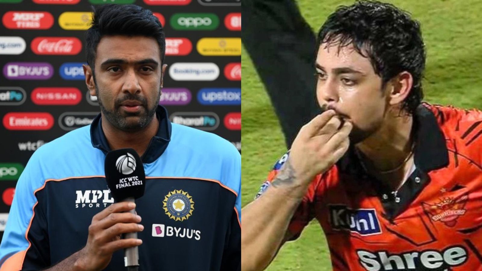 R Ashwin hopes Ishan Kishan keeps the celebration 'little more controlled' next time, urges CSK fans to 'let it go, yaar' Ravichandran Ashwin and Ishan Kishan in this frame. (Screengrab)