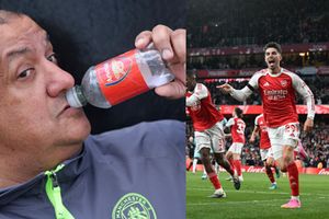Viral 'Bottle Man' faces football karma as Man City drops points to give Arsenal Premier League title SportsTak
