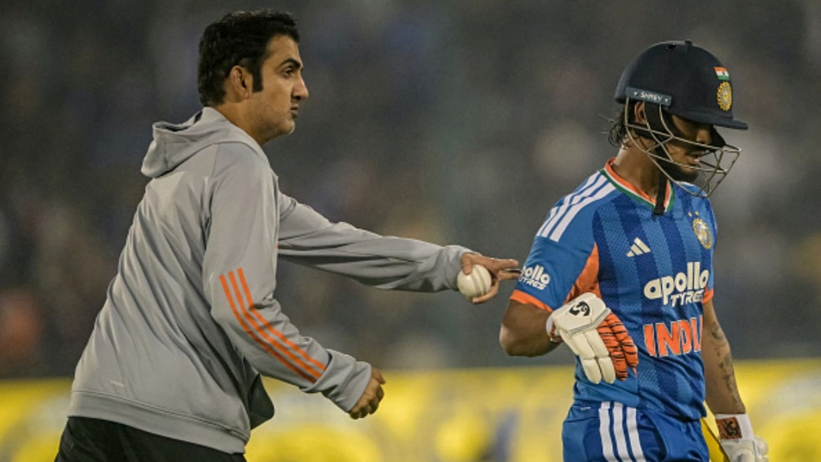 Ishan Kishan picked over Sanju Samson and Ruturaj Gaikwad for Afghanistan ODIs for this reason taking World Cup 2027 into account India's head coach Gautam Gambhir (L) pats batsman Ishan Kishan for his innings as he walks back to the pavilion during the second T20I against New Zealand at the Shaheed Veer Narayan Singh International Cricket Stadium in Raipur on January 23, 2026.