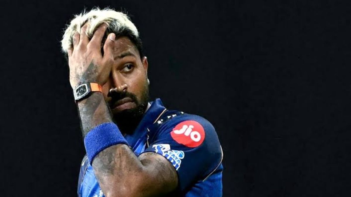 Hardik Pandya in this frame. (X)