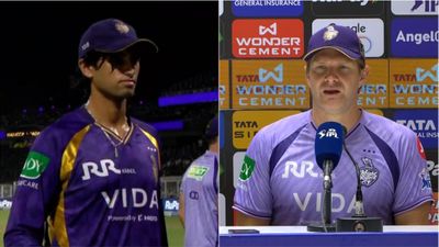 KKR coach Watson provides injury update on concussed Angkrish Raghuvanshi Angkrish Raghuvanshi, Shane Watson