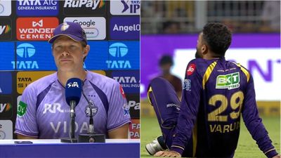 'Not exactly sure of where is on rehab journey': Shane Watson says injured Varun Chakaravarthy was desperate to play despite pain in KKR vs MI Shane Watson, Varun Chakaravarthy