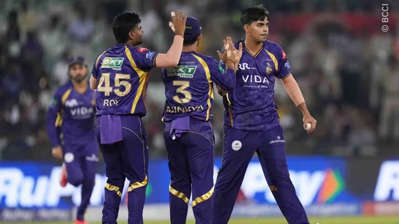 KKR's star player added to India A squad for Sri Lanka tri-series, replaces SRH spinner who got maiden India call-up KKR's Anukul Roy, Ajinkya Rahane, Kartik Tyagi celebrate a wicket against RCB in IPL 2026 game. (Photo Credit: BCCI)