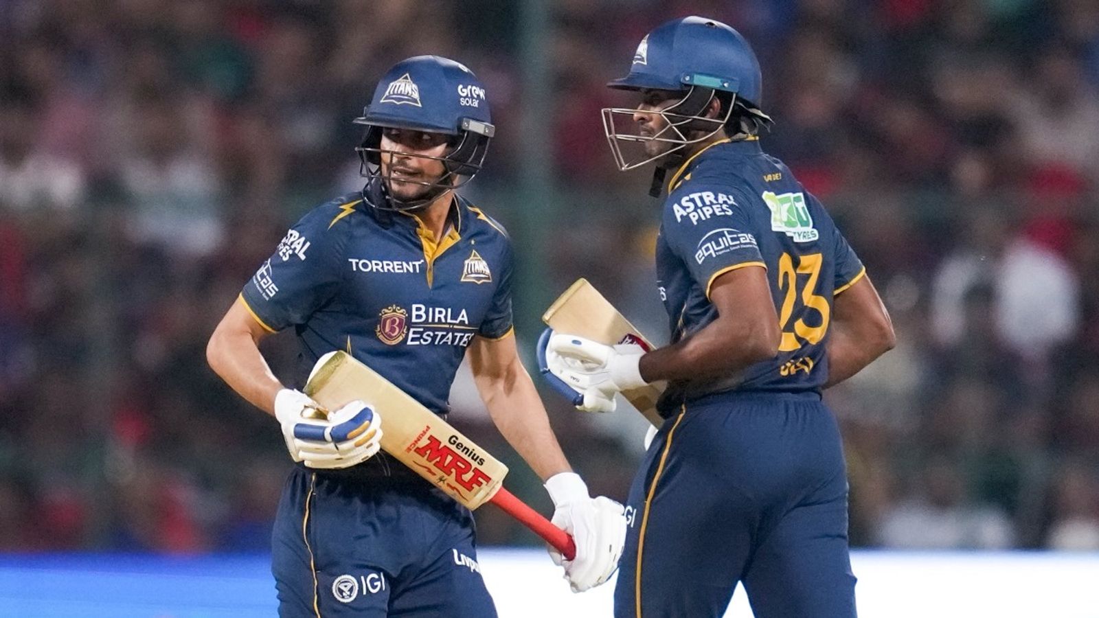 'Used to stand on road just to watch CSK team bus pass by...': GT star expresses special for Yellow Army Gujarat Titans' Shubman Gill (L) and Sai Sudharsan in frame. (X)