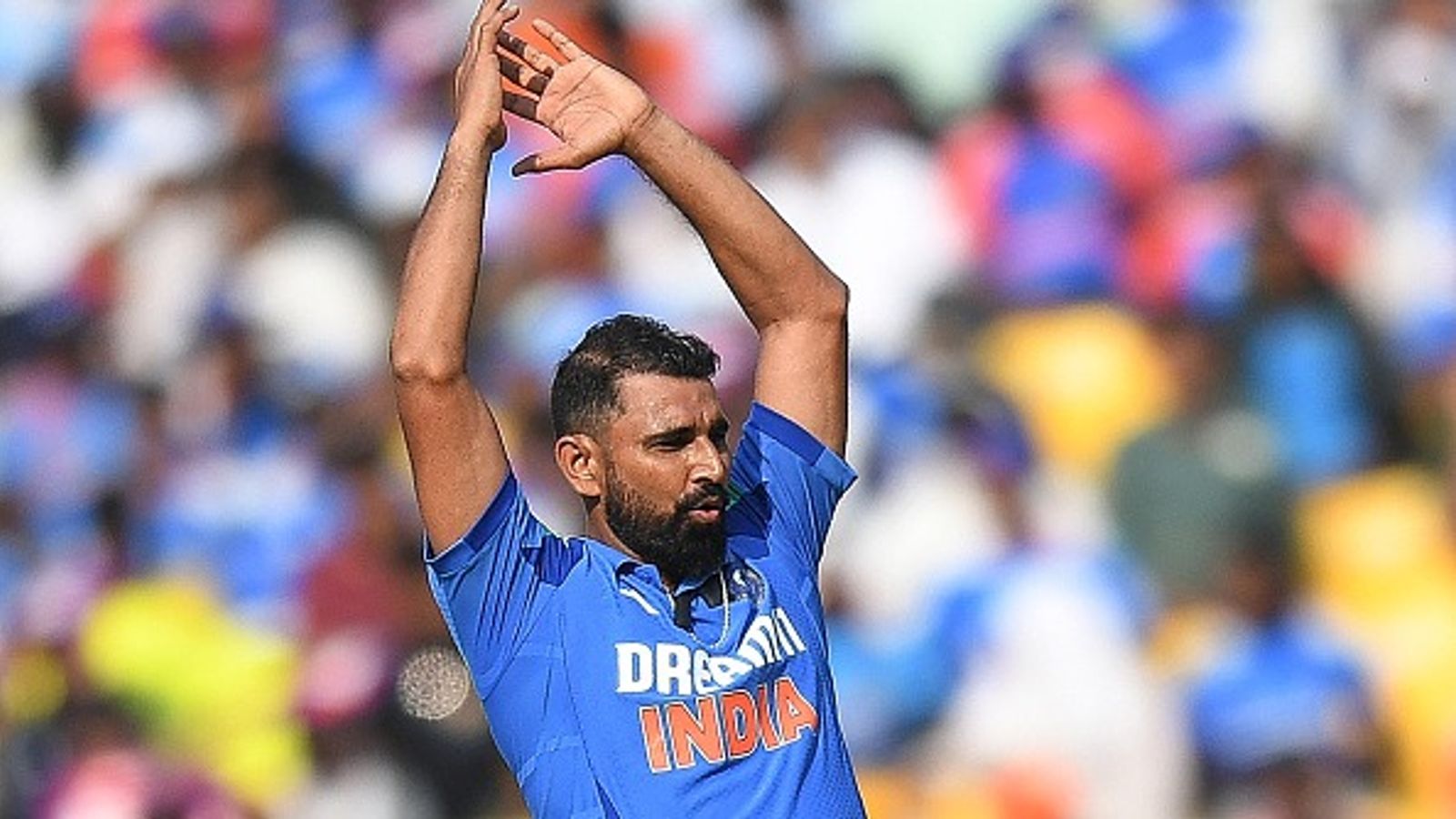 'It's nonsense, just an excuse to not pick him': Former India star slams selectors for Mohammed Shami's ODI snub India's veteran pacer Mohammed Shami in this frame. (Getty)