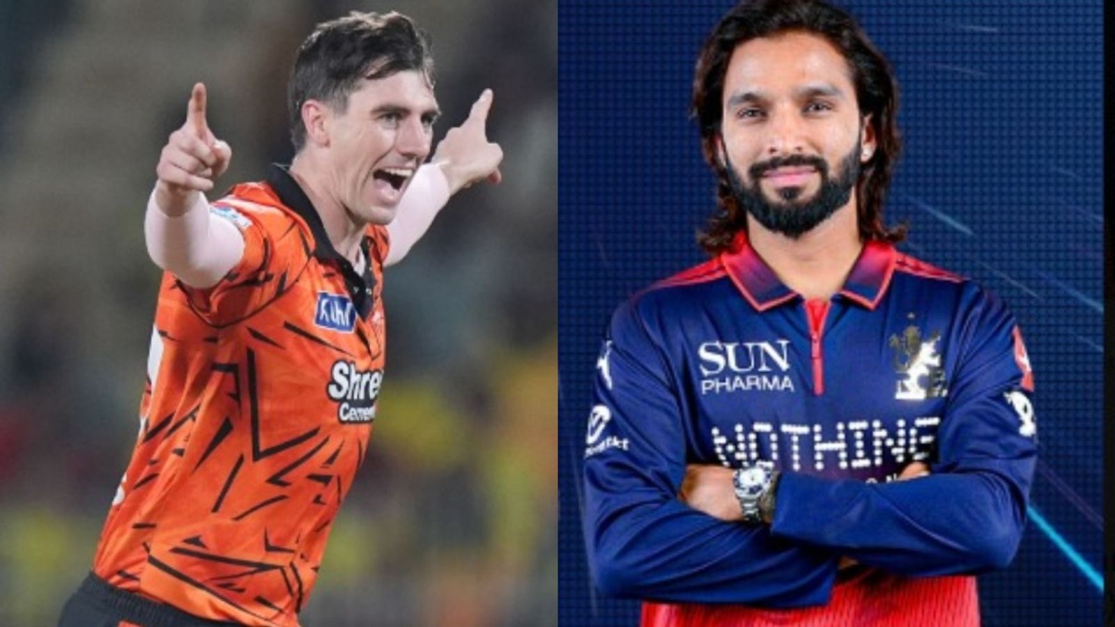 How will IPL 2026 top 2 race change if SRH beats RCB in their upcoming clash? In Frame: SRH captain Pat Cummins and RCB skipper Rajat Patidar (X)