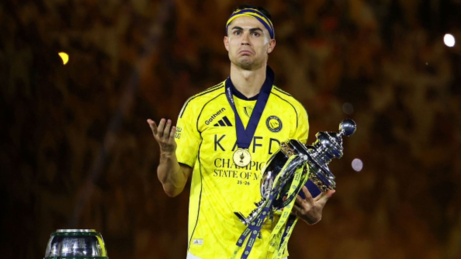 Not Cristiano Ronaldo, THIS Al Nassr star wins Saudi Pro League Player of the Season award Cristiano Ronaldo in the frame (Image via Getty)