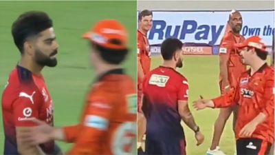 Virat Kohli refuses post-match handshake with Travis Head after on-field tussle; video goes viral Travis Head, Virat Kohli