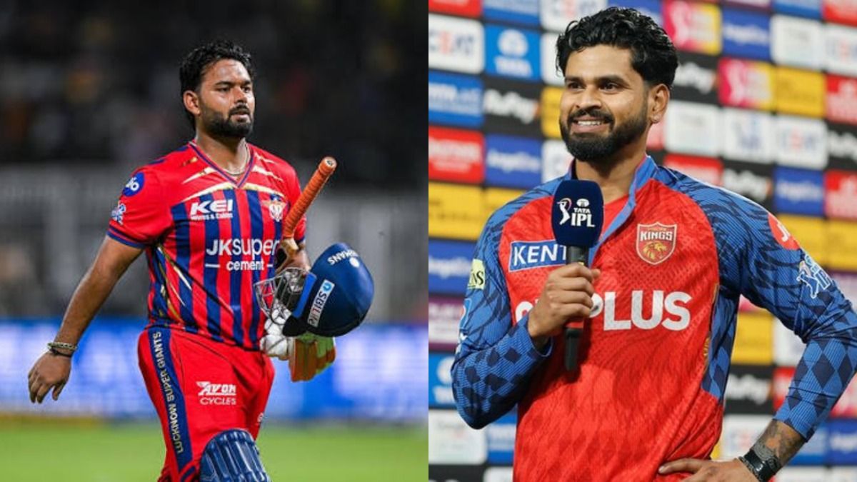Rishabh Pant and Shreyas Iyer in this frame. (X) Rishabh Pant and Shreyas Iyer in this frame. (X)