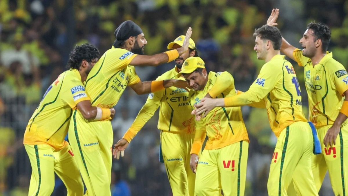 CSK players in this frame. (X) CSK players in this frame. (X)
