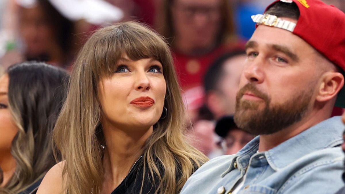 Watch: Taylor Swift and Travis Kelce attend Knicks vs Cavaliers NBA Game 3