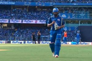 Rohit Sharma signs off with unwanted slice of IPL history with four-ball duck during MI vs RR clash SportsTak