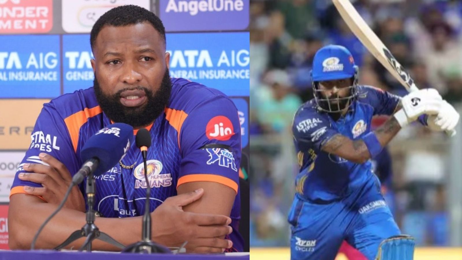 Kieron Pollard drops bombshell about Hardik Pandya's captaincy, says, 'It has not gone as well as he would have wanted' In Frame: Kieron Pollard and Hardik Pandya (IPL)