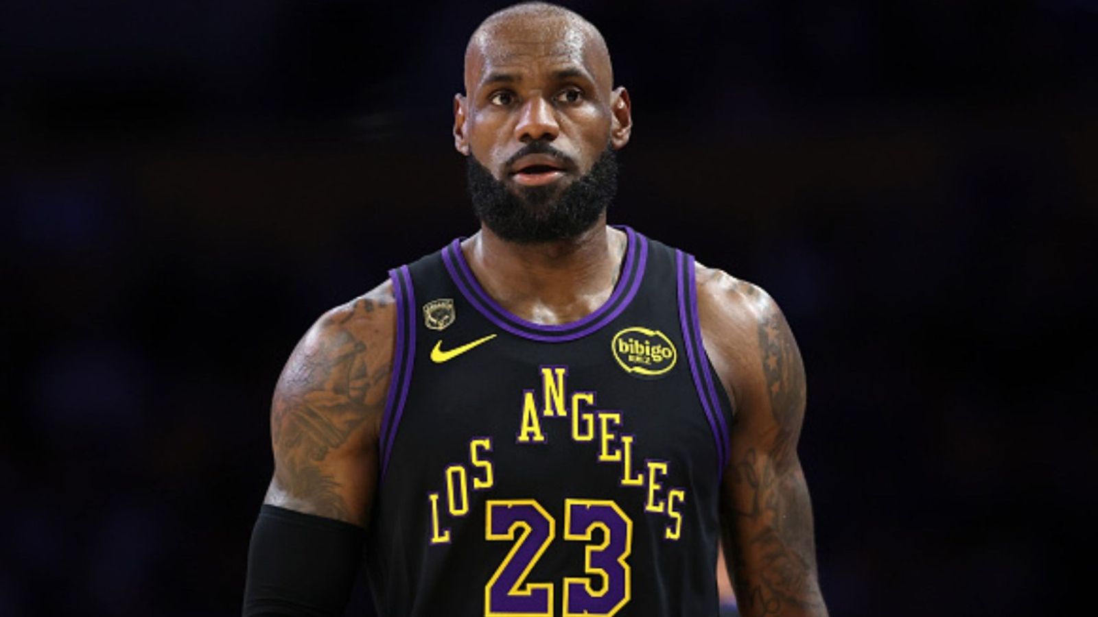 LeBron James plays like an All-Star but misses All-NBA? Here's Why LeBron James in the frame (Image via Getty)