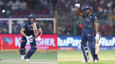 Sudharsan-Gill over Kohli-Gayle? Suresh Raina picks GT's orange cap leaders as best opening pair in IPL history Sai Sudharsan and Shubman Gill in this frame. (BCCI/IPL)
