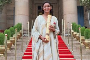 Harmanpreet Kaur honoured with Padma Shri after scripting history with Indian women's team’s maiden World Cup win SportsTak