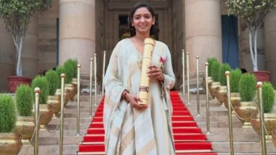 Harmanpreet Kaur honoured with Padma Shri after scripting history with Indian women's team’s maiden World Cup win Harmanpreet Kaur honoured with Padma Shri after scripting history with Indian women's team’s maiden World Cup win